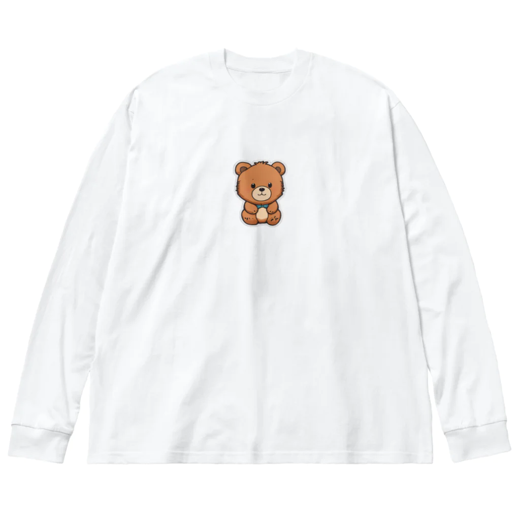 KUMA☆KUMAのKUMA君 ビッグシルエットロングスリーブTシャツ