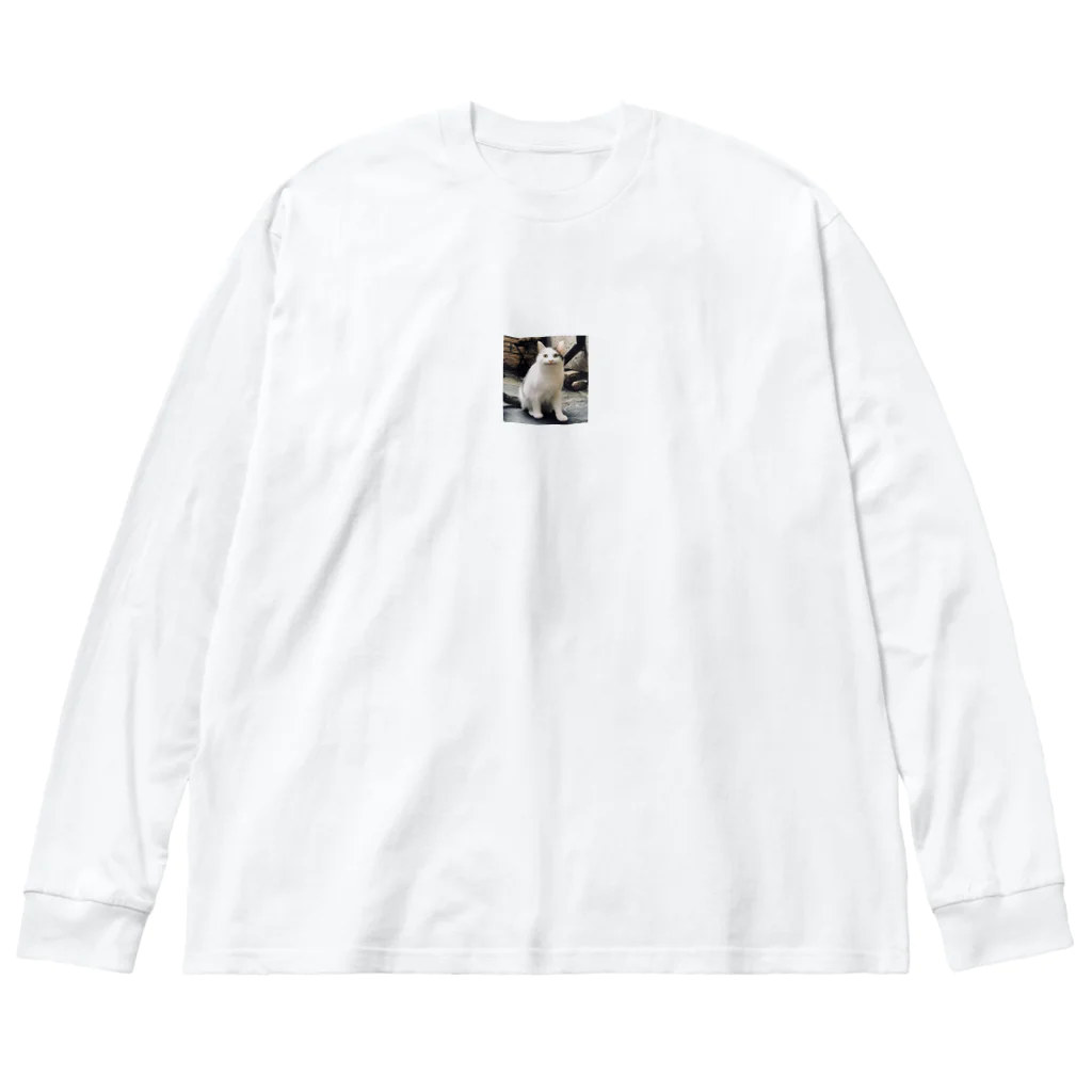 No planのニッコリニャンコ Big Long Sleeve T-Shirt