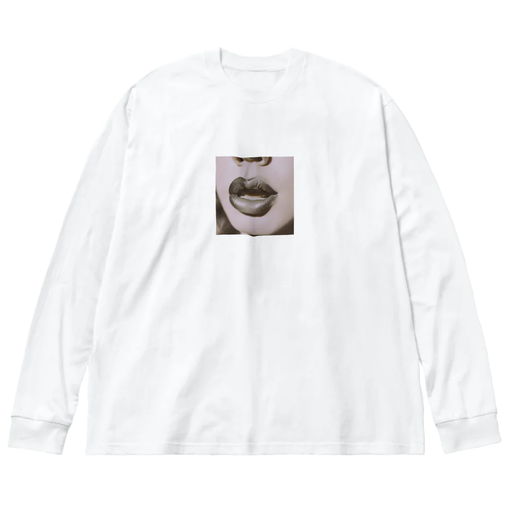 Fusa-Fusa24のくちびるに目が釘付け Big Long Sleeve T-Shirt