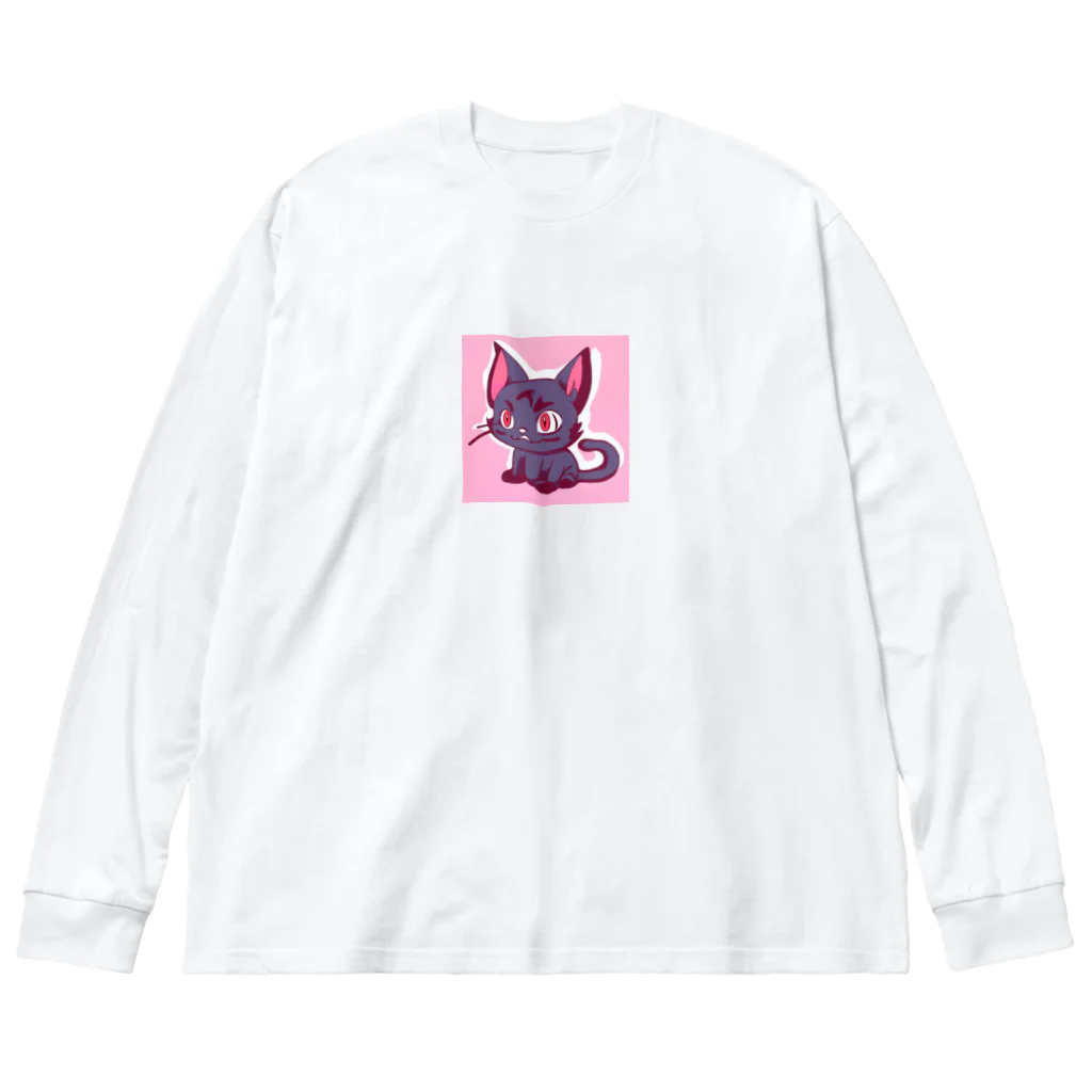 millpekoのデビニャット Big Long Sleeve T-Shirt