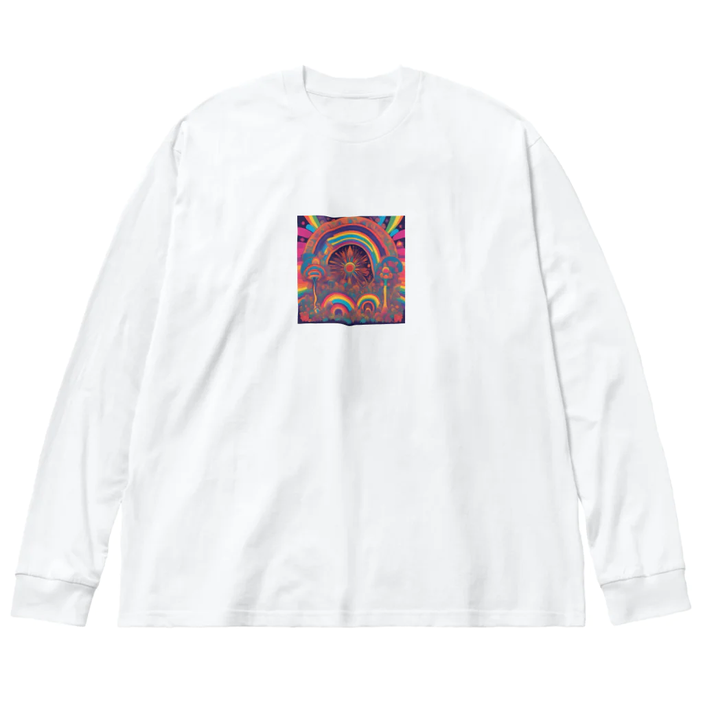 エデンの夜明けの古代のお祭り Big Long Sleeve T-Shirt