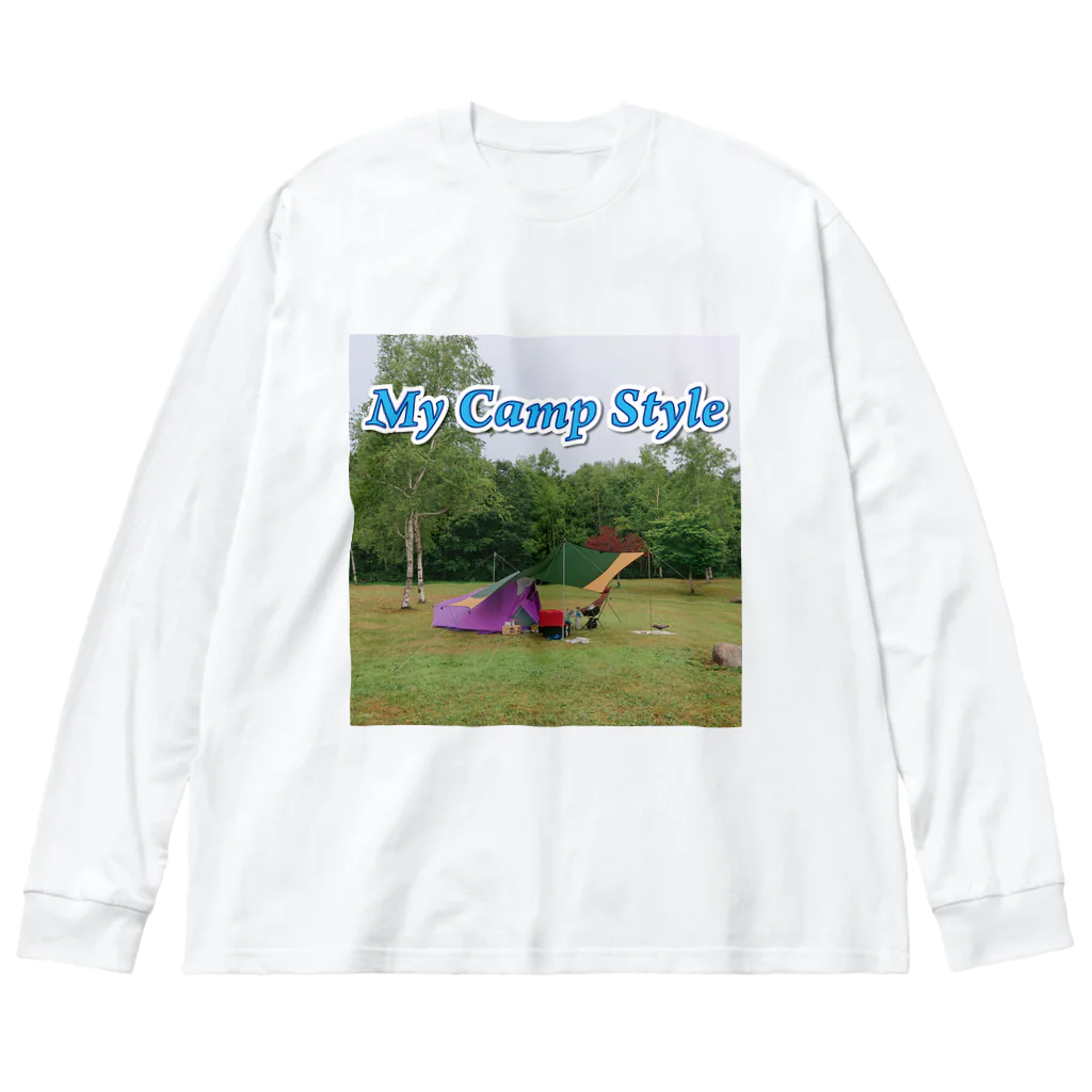 wataru-ingのMy Camp Style ビッグシルエットロングスリーブTシャツ