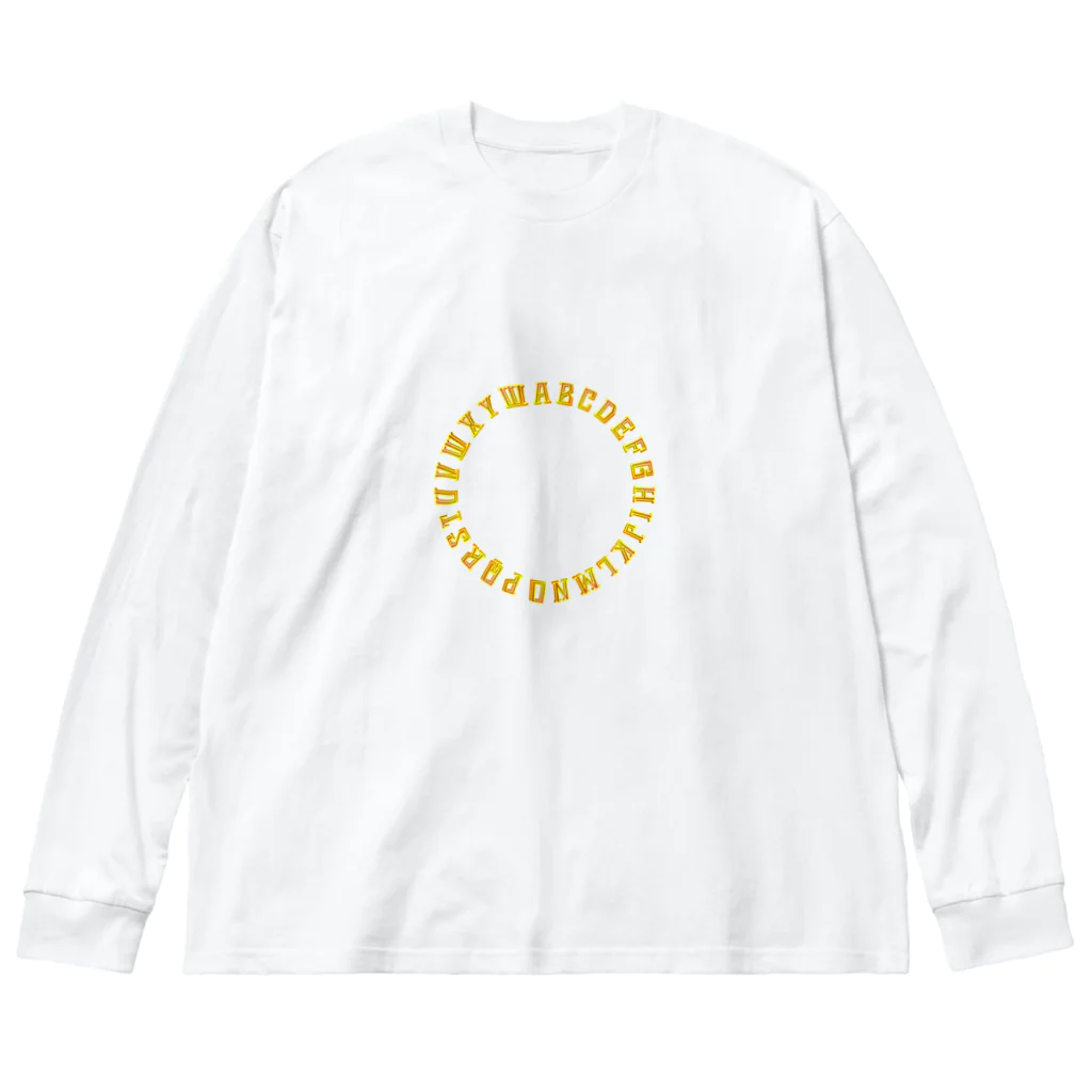 アルアルのアルファベットリング Big Long Sleeve T-Shirt