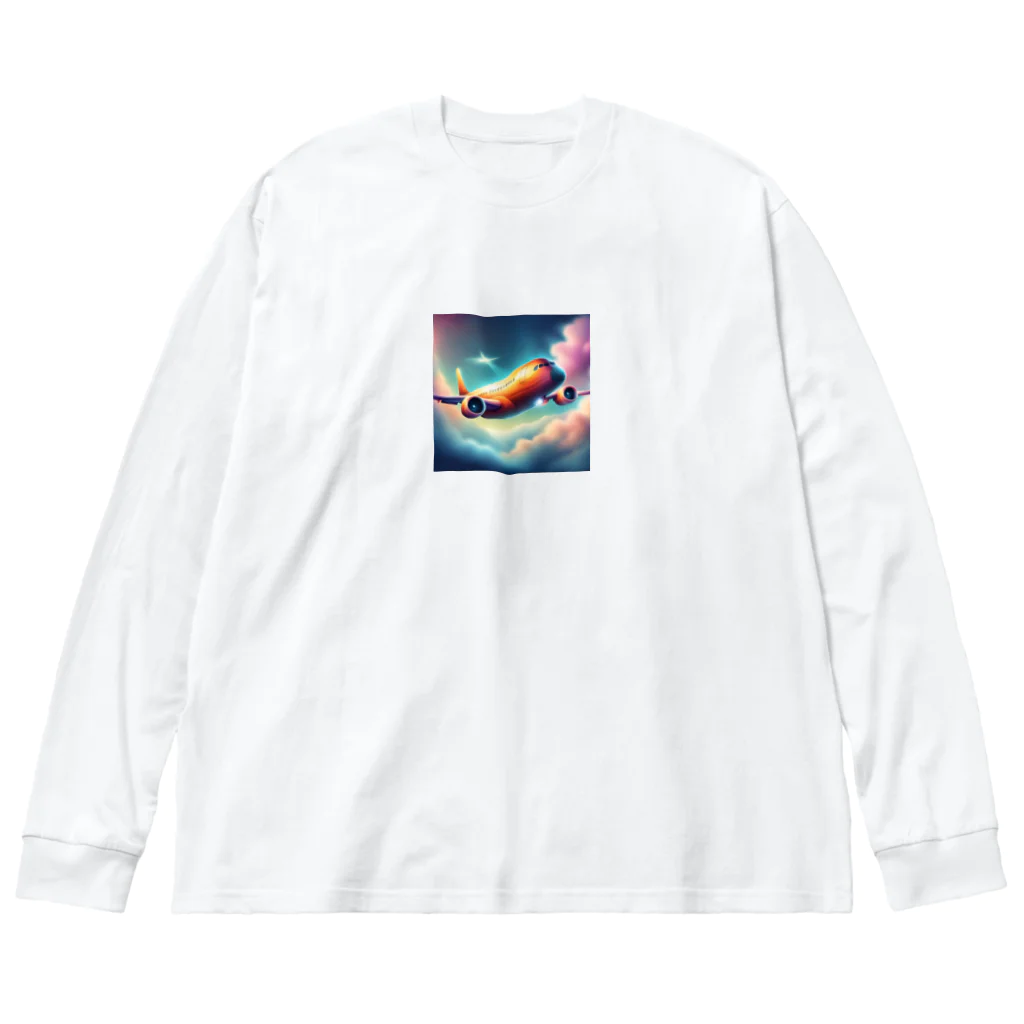 personalの幻想飛行機 Big Long Sleeve T-Shirt