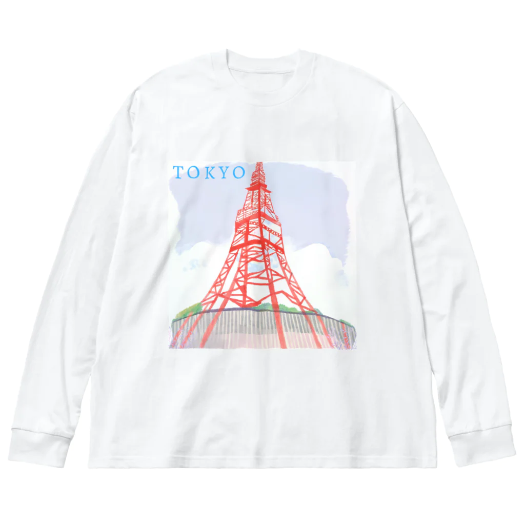 JapanのTOKYO_01 ビッグシルエットロングスリーブTシャツ