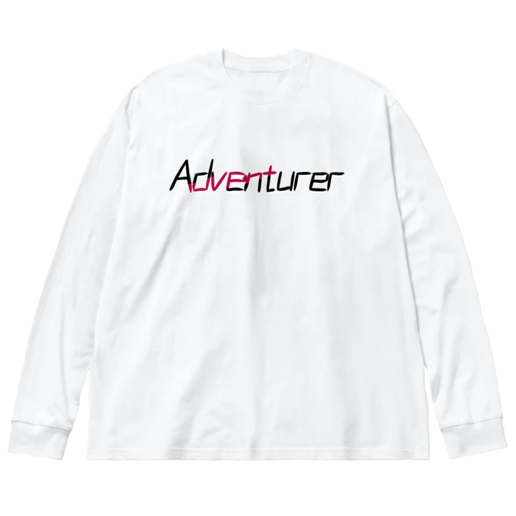 タカのAdventurer-冒険家- Big Long Sleeve T-Shirt