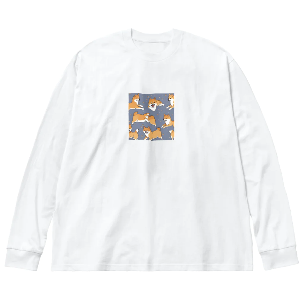 sexycuteのかわいい柴犬のグッズ Big Long Sleeve T-Shirt