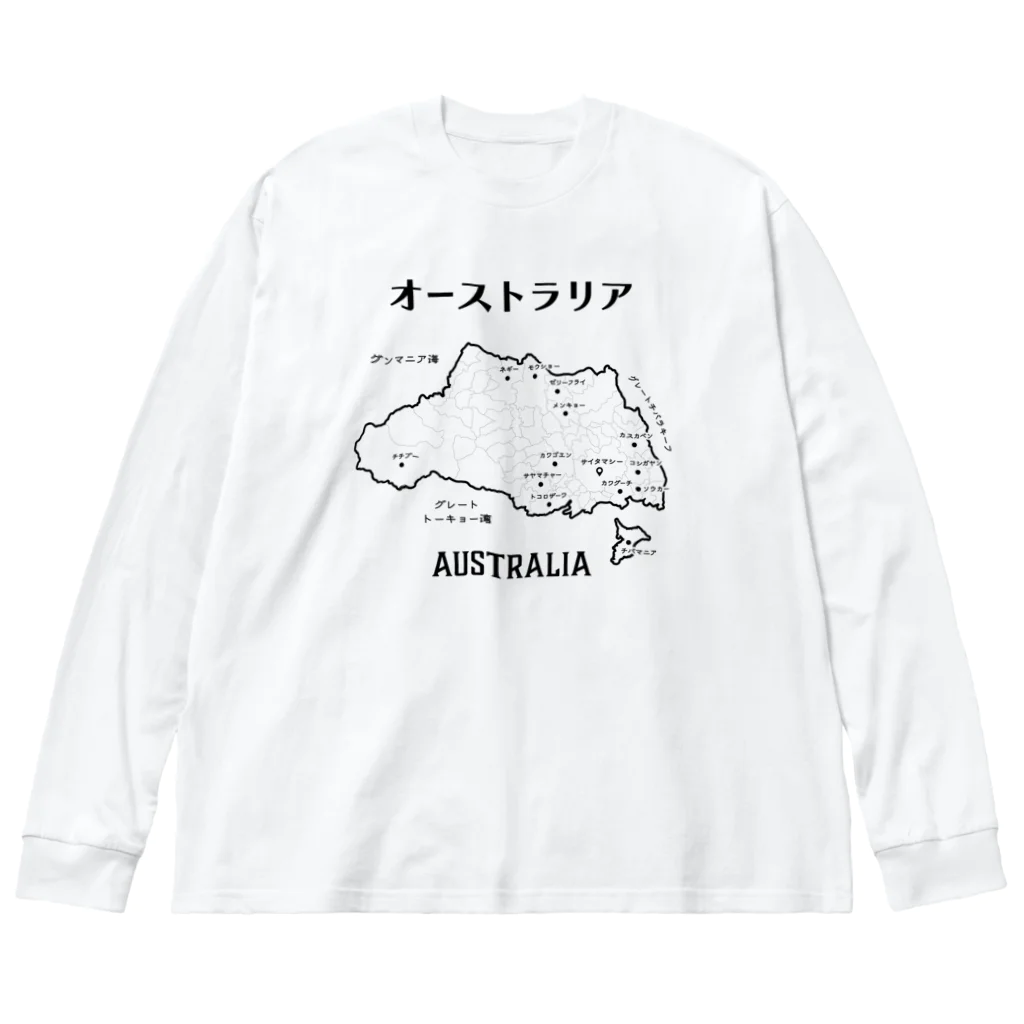 kg_shopのオーストラリア Big Long Sleeve T-Shirt