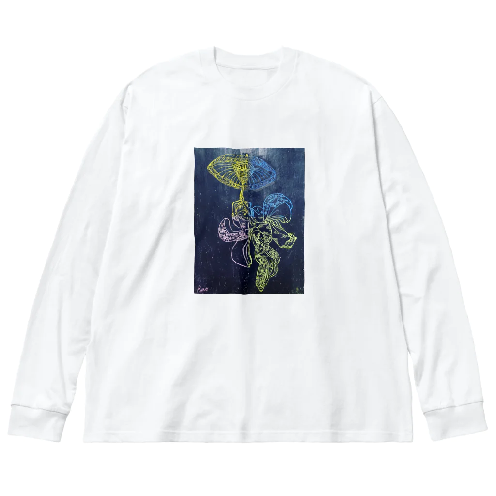 kaoartのはるのぶの描いたおんなのこ Big Long Sleeve T-Shirt