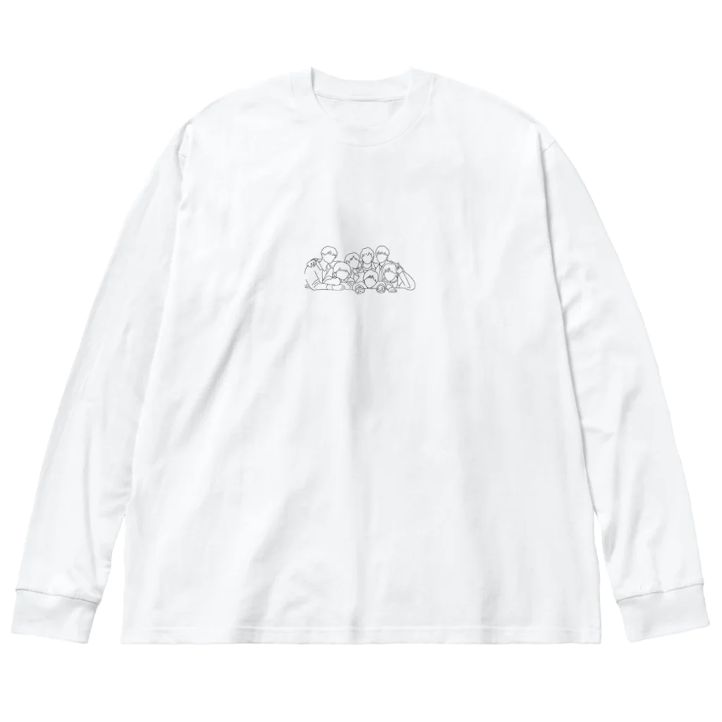 Sanha shopの728ちゃん ビッグシルエットロングスリーブTシャツ