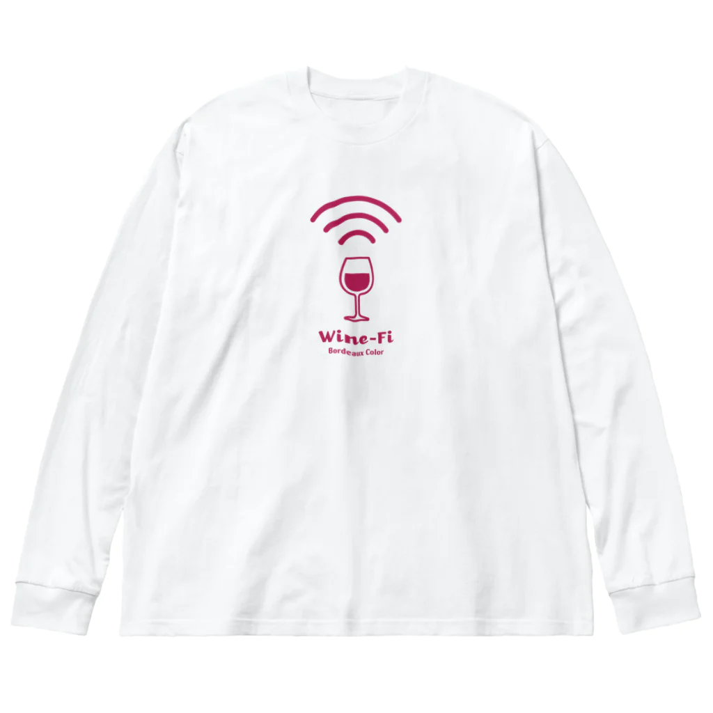 kg_shopのフリー Wine-Fi ビッグシルエットロングスリーブTシャツ