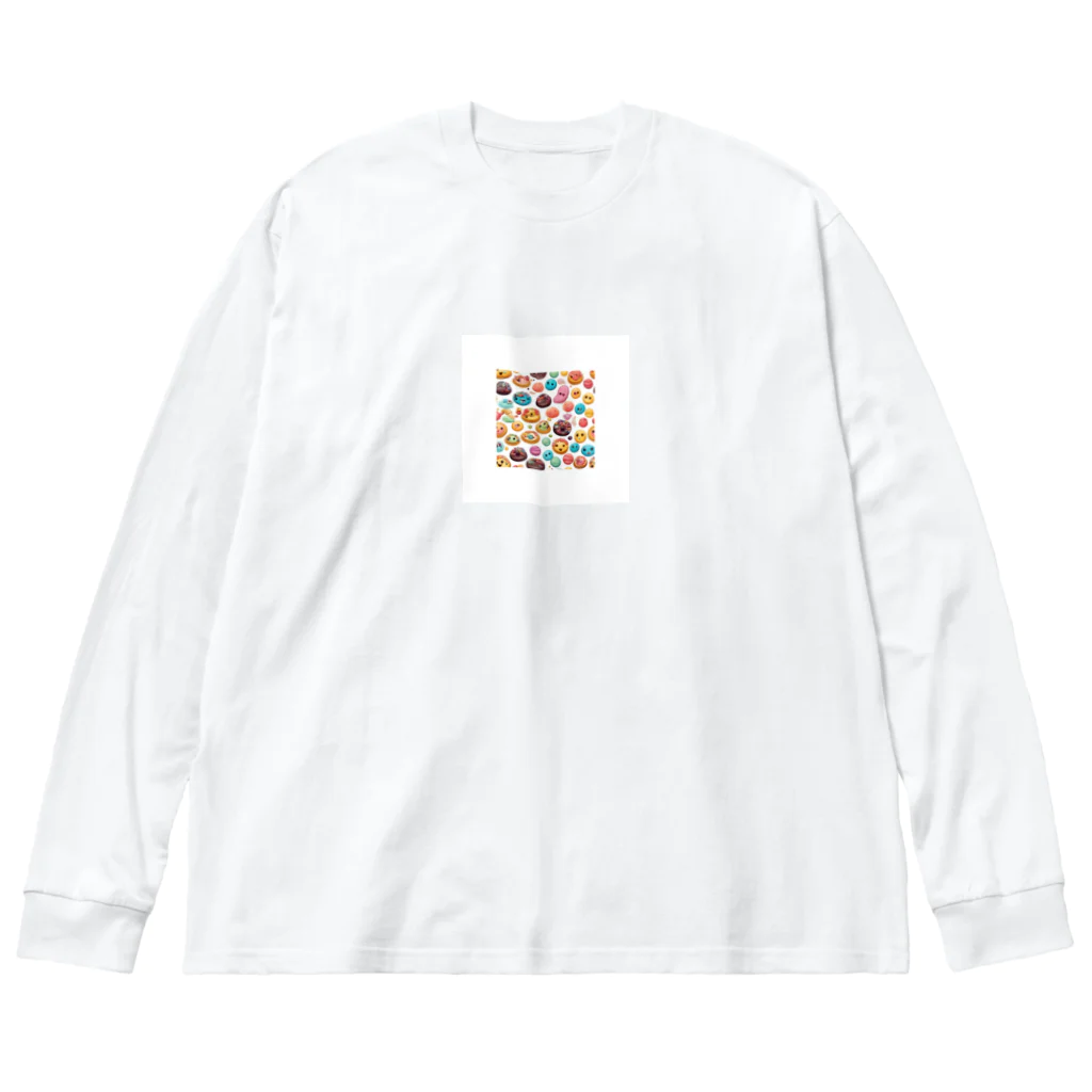 tomtom358のカラフルおやつ Big Long Sleeve T-Shirt