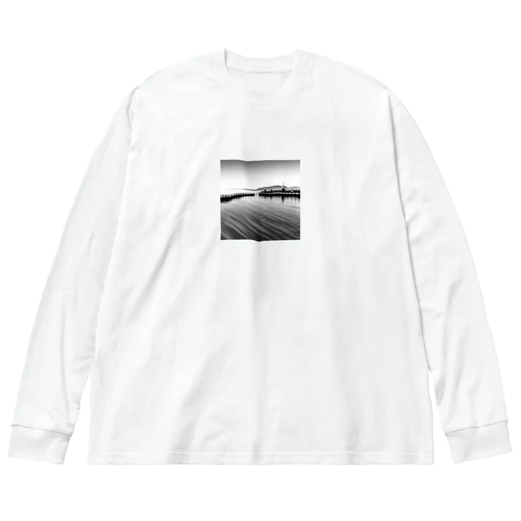 YoMiTの有名な観光スポットイメージ画像：チューリッヒ湖（スイス） Big Long Sleeve T-Shirt