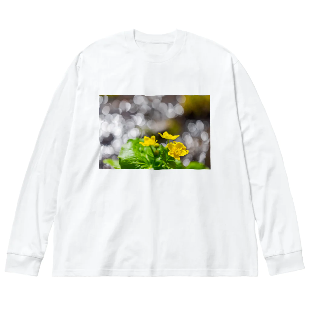 guchy-kのヤチブキの輝き Big Long Sleeve T-Shirt