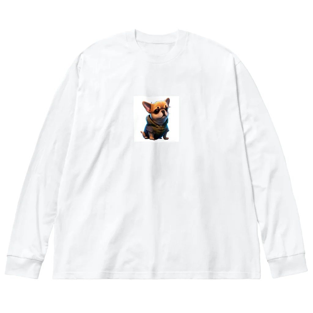 ブサかわフレンズのぶさかワン🐶 Big Long Sleeve T-Shirt