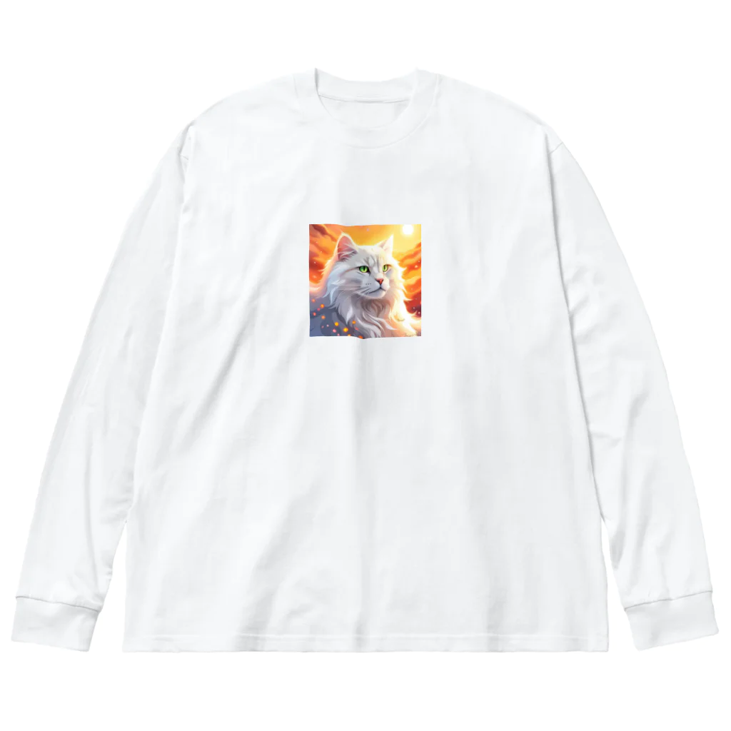 クラフトキャビンのフェリンフィーバー Big Long Sleeve T-Shirt