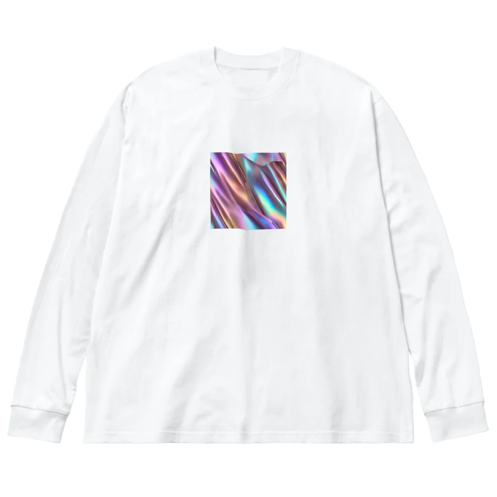 NYANKOのメタリック Big Long Sleeve T-Shirt