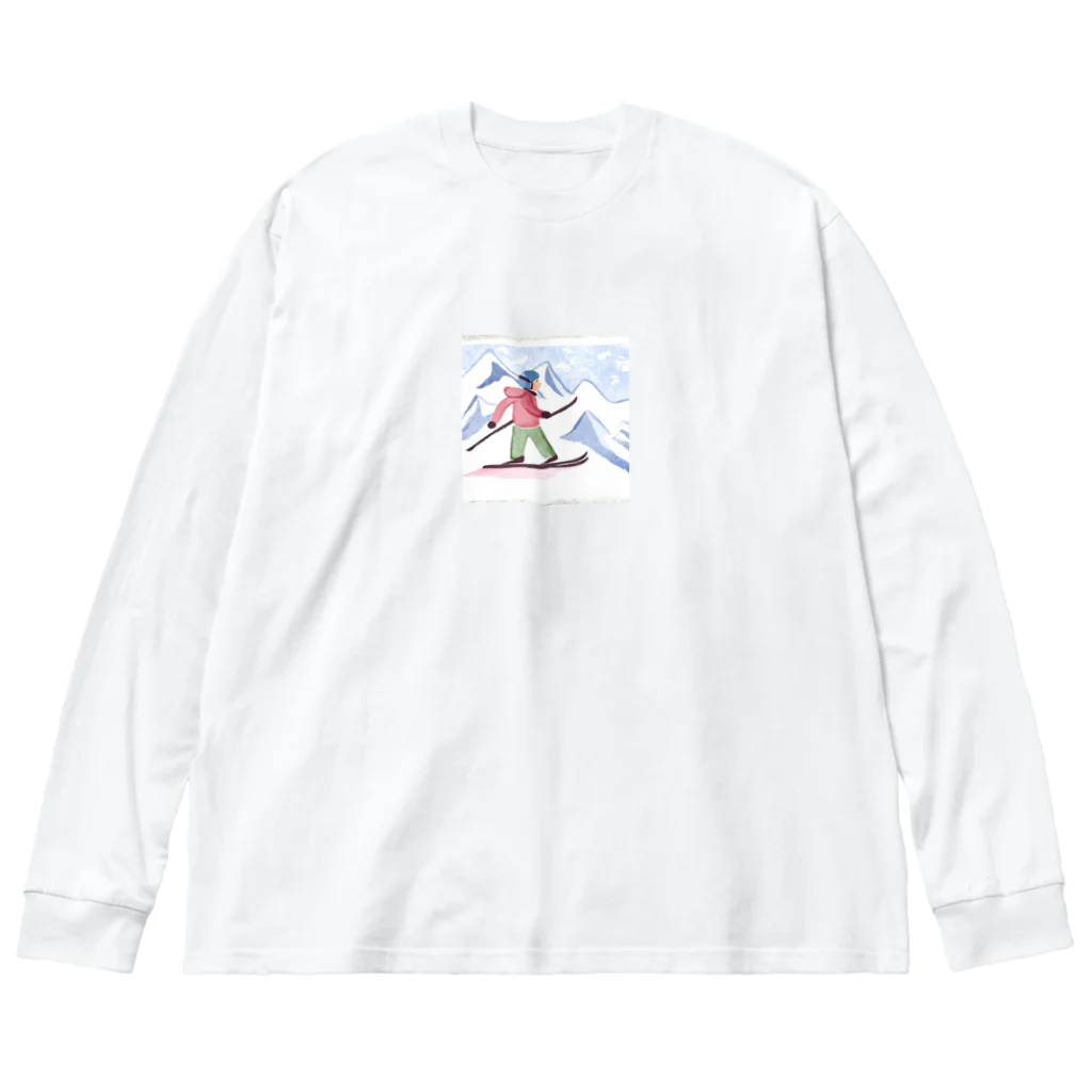 とみのスキーがすき Big Long Sleeve T-Shirt