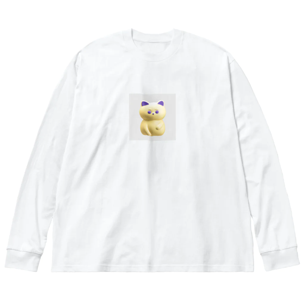 Aurinko.のもっちりねこぱんだ Big Long Sleeve T-Shirt