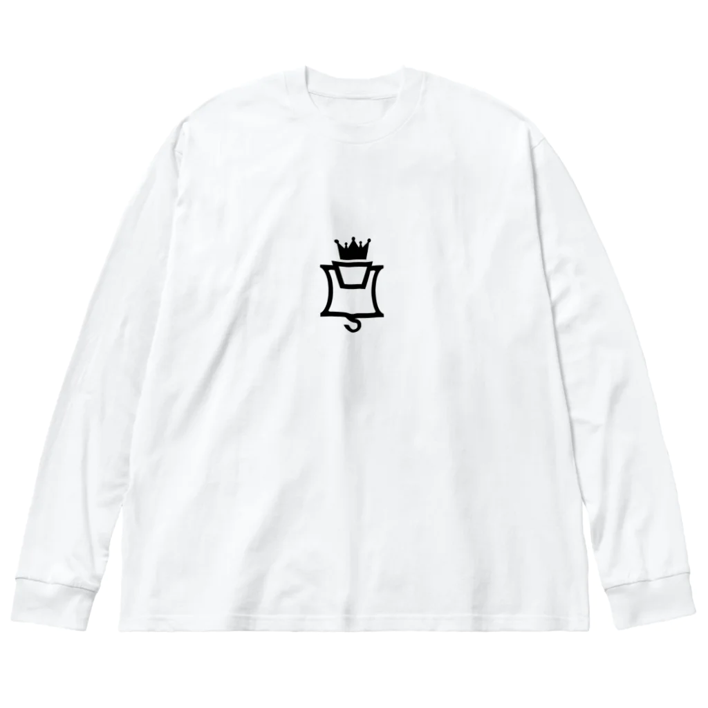 モモンガKINGのモモンガKING ビッグシルエットロングスリーブTシャツ