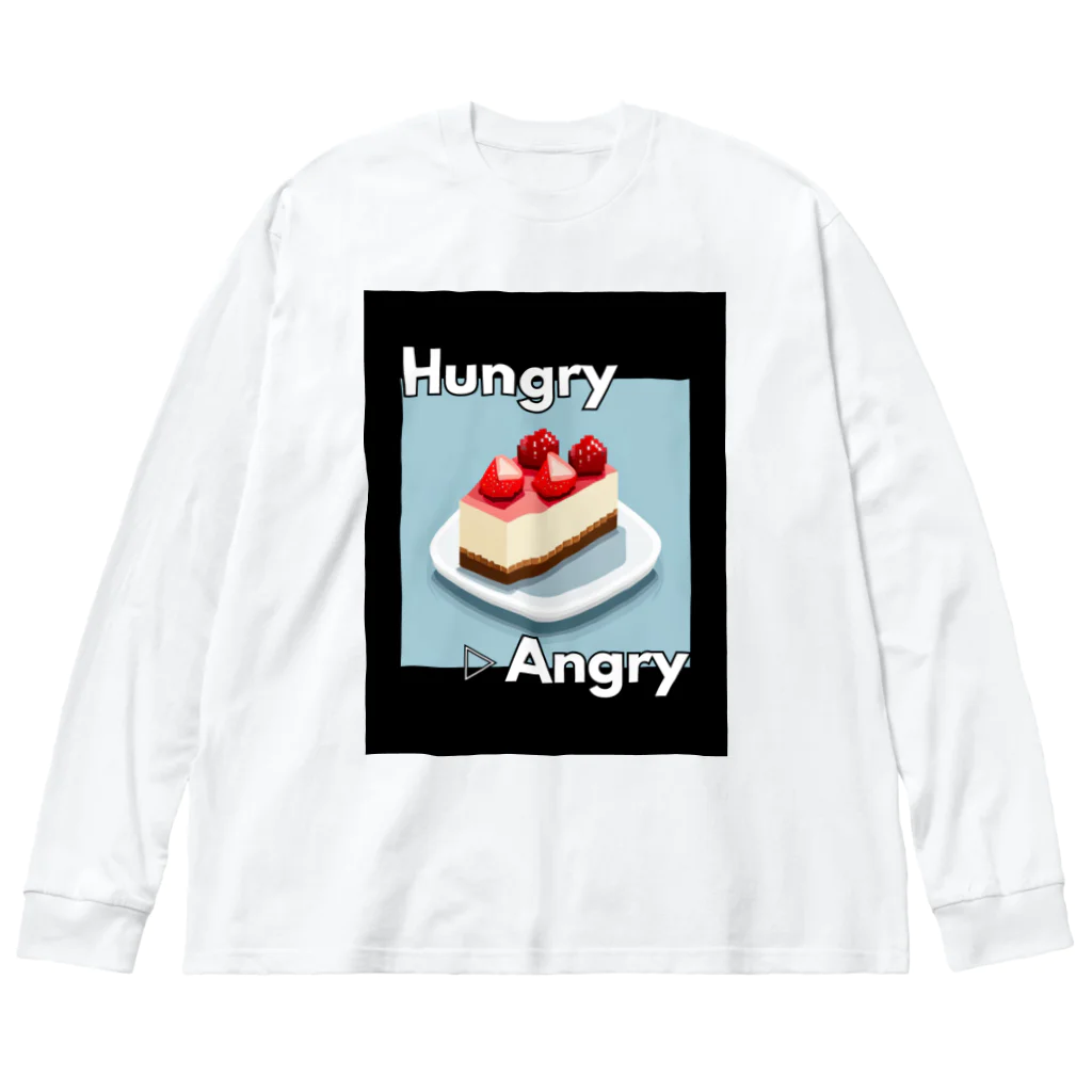 hAngryの【NYチーズケーキ】hAngry Big Long Sleeve T-Shirt