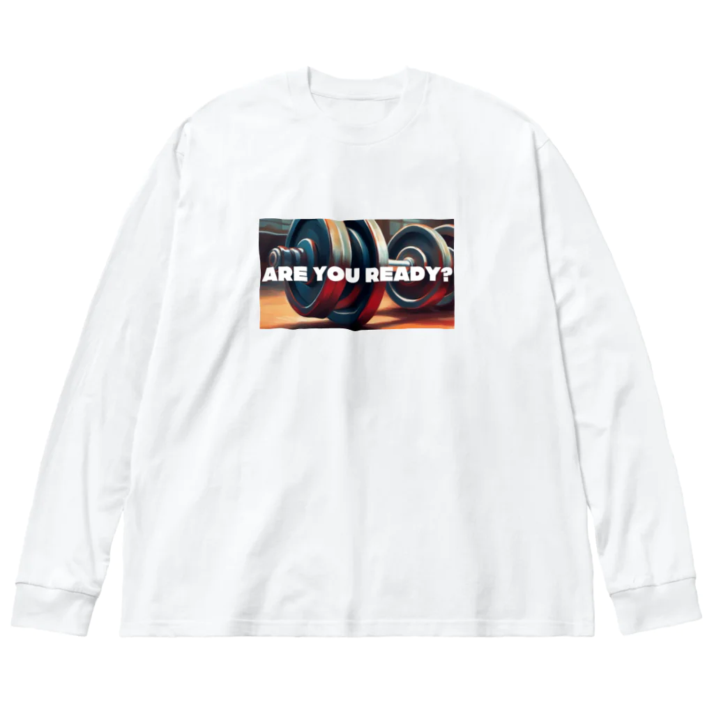 BULKUP MONSTERのマッチョになる覚悟はできているか？ Big Long Sleeve T-Shirt