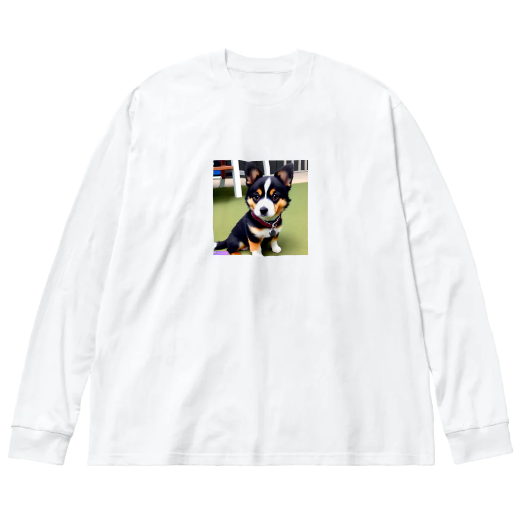 YOO1978の(*≧з≦)イヌのグッズ Big Long Sleeve T-Shirt