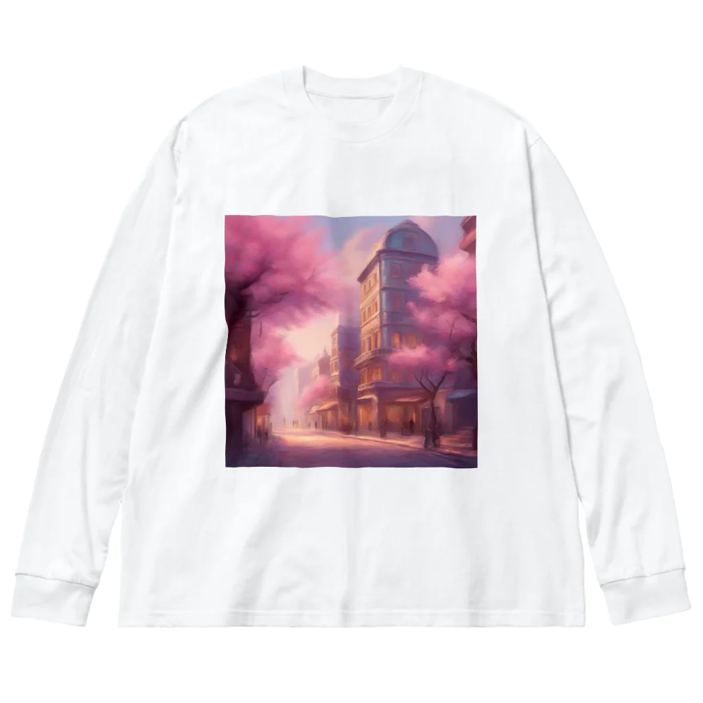 hanabi871の街 Big Long Sleeve T-Shirt