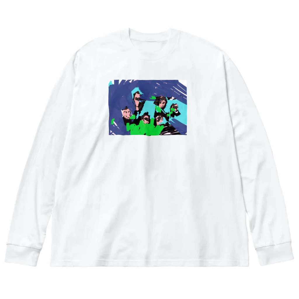 eden25のnico#2 Big Long Sleeve T-Shirt