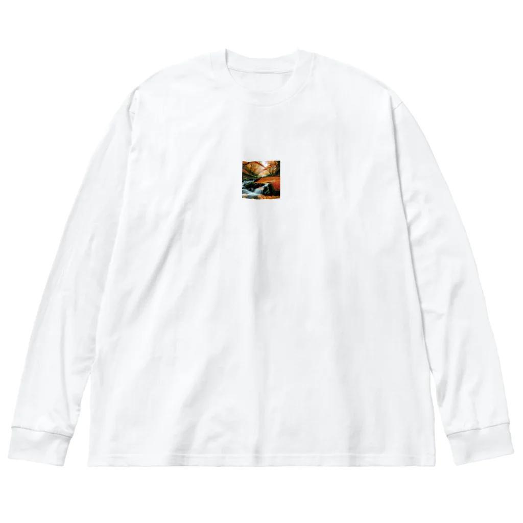 じんパパの紅葉です Big Long Sleeve T-Shirt