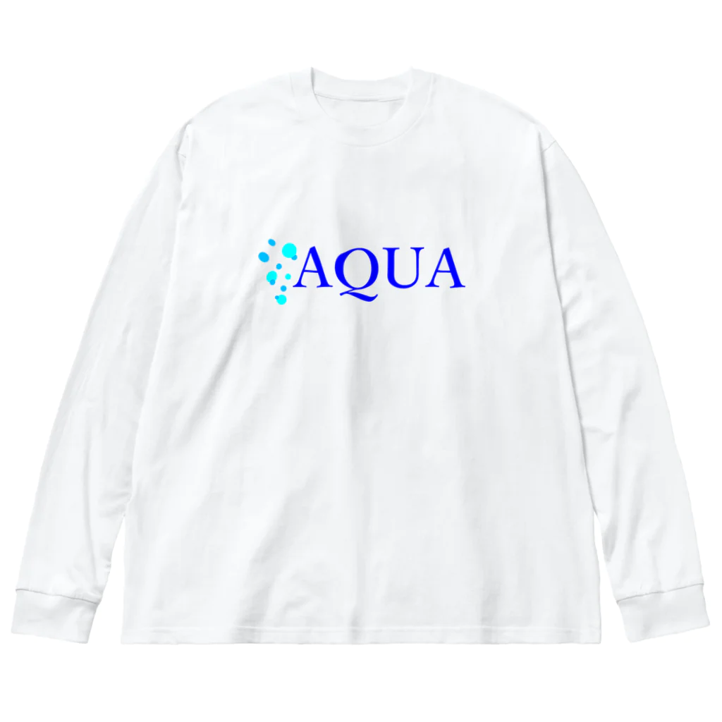 にずぅのAQUA ビッグシルエットロングスリーブTシャツ