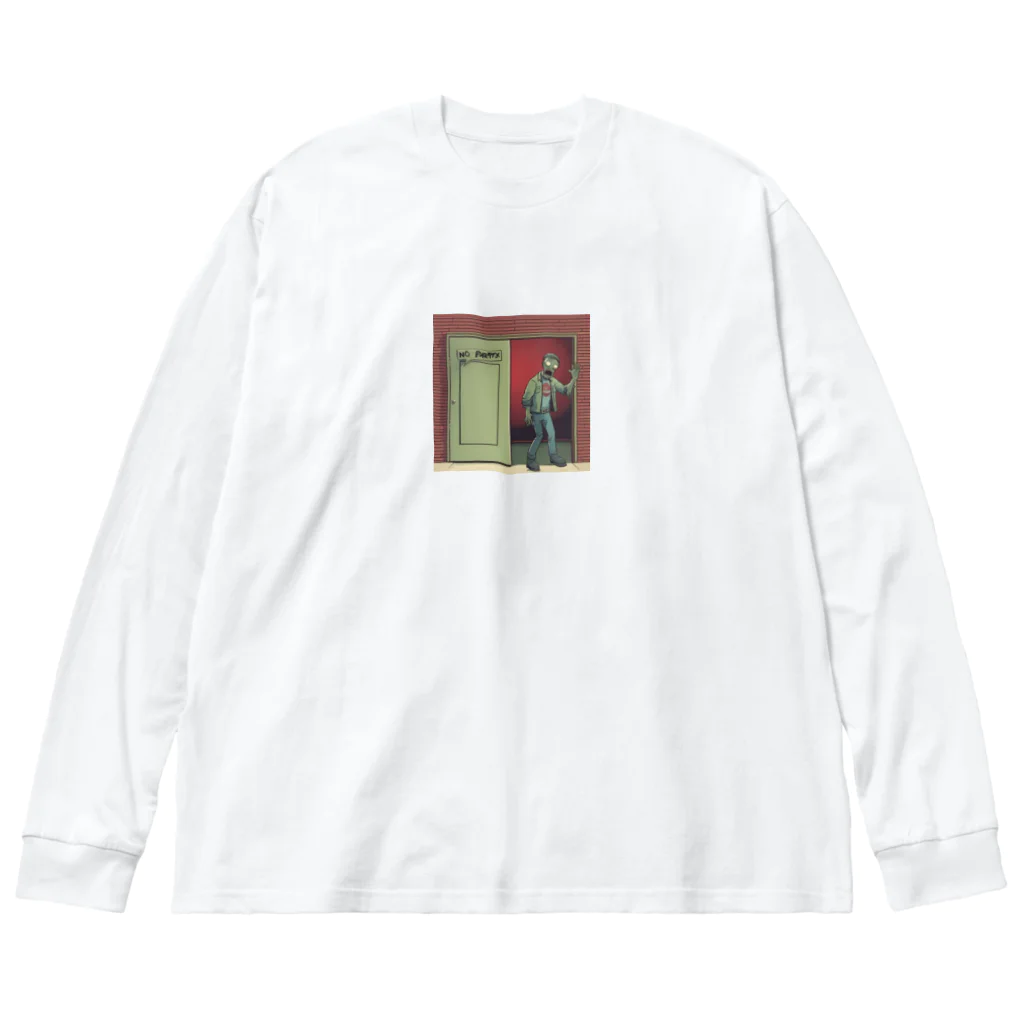 RyosukeYamamotoの侵略ゾンビ君 Big Long Sleeve T-Shirt