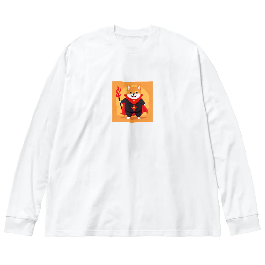 Apollo-0918のオヤツを強請るシバ犬 Big Long Sleeve T-Shirt