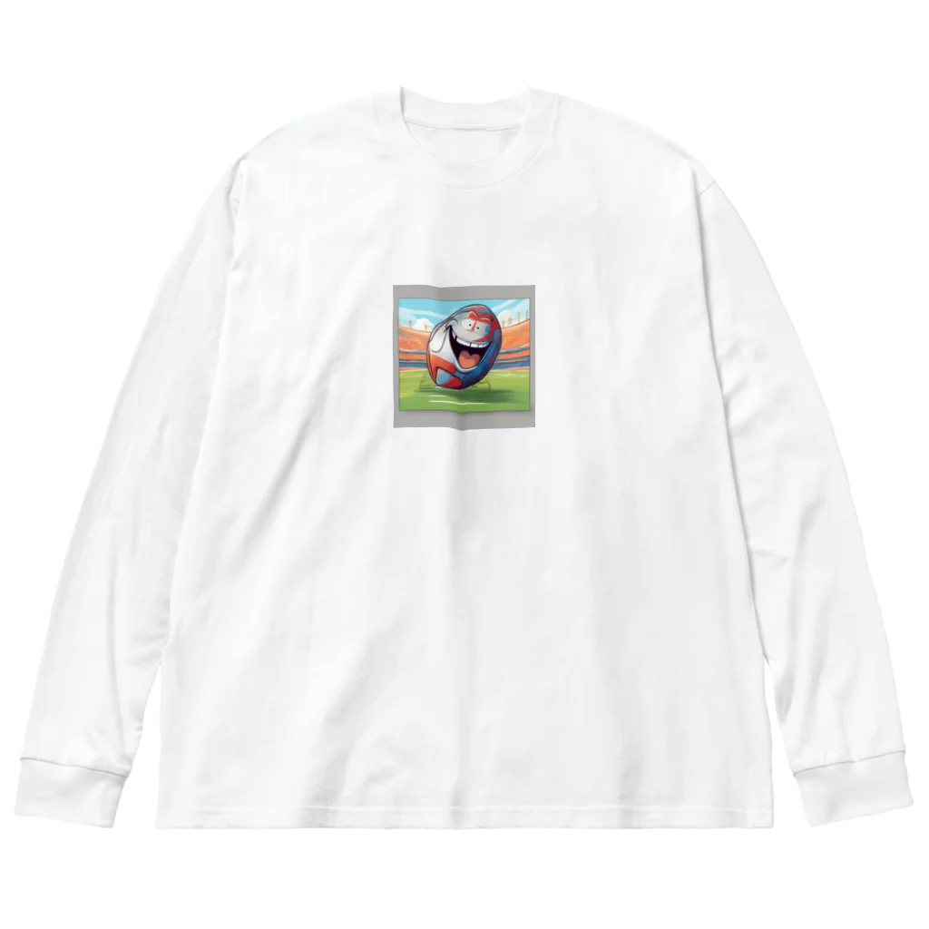 maco9486のアメフト Big Long Sleeve T-Shirt