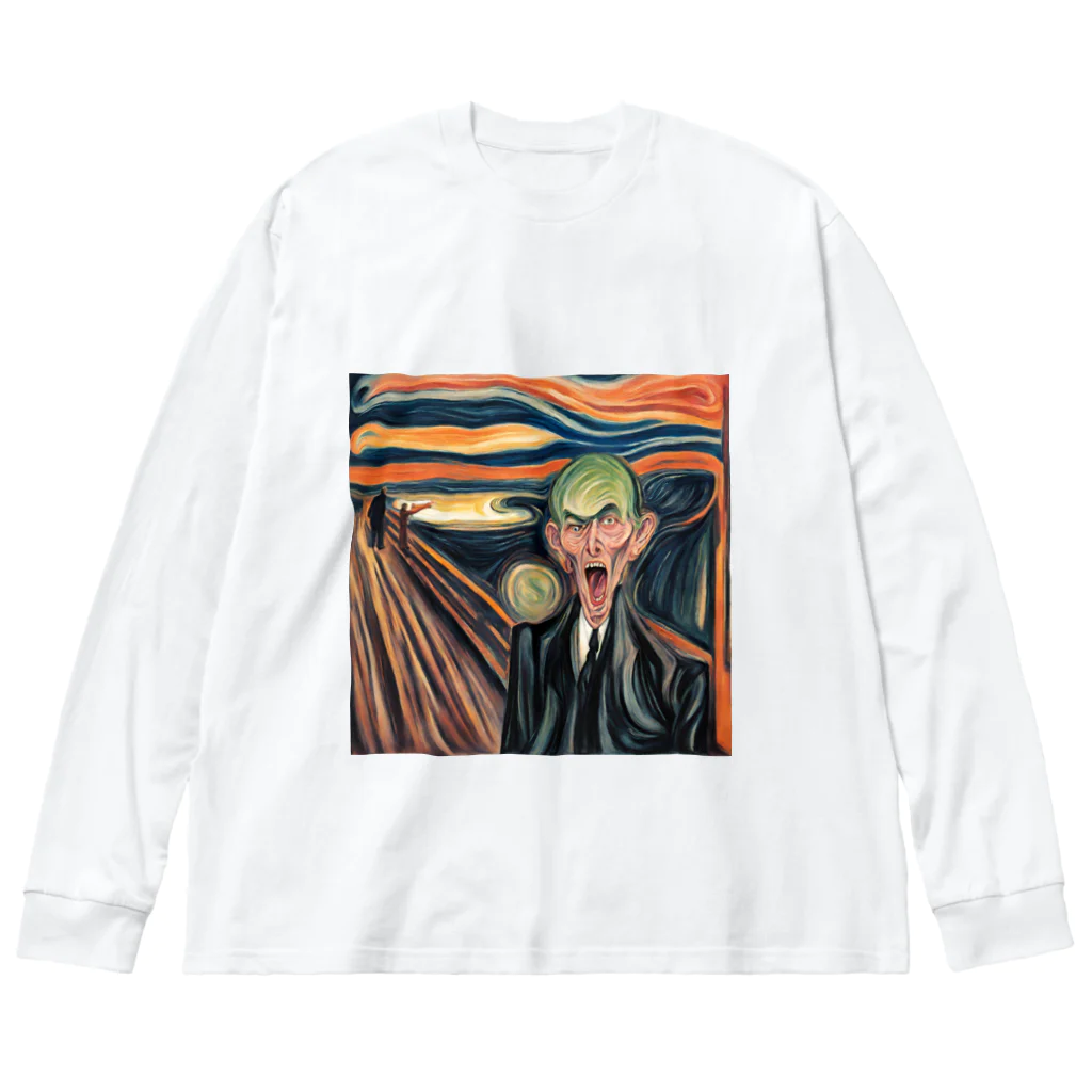 keita0820の店のおっさんサラリーマンの叫び Big Long Sleeve T-Shirt