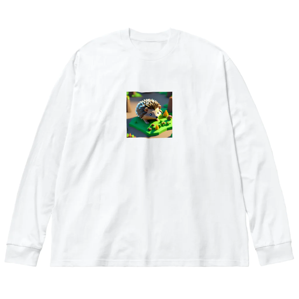 himatoroのマイクラ的なハリネズミ Big Long Sleeve T-Shirt