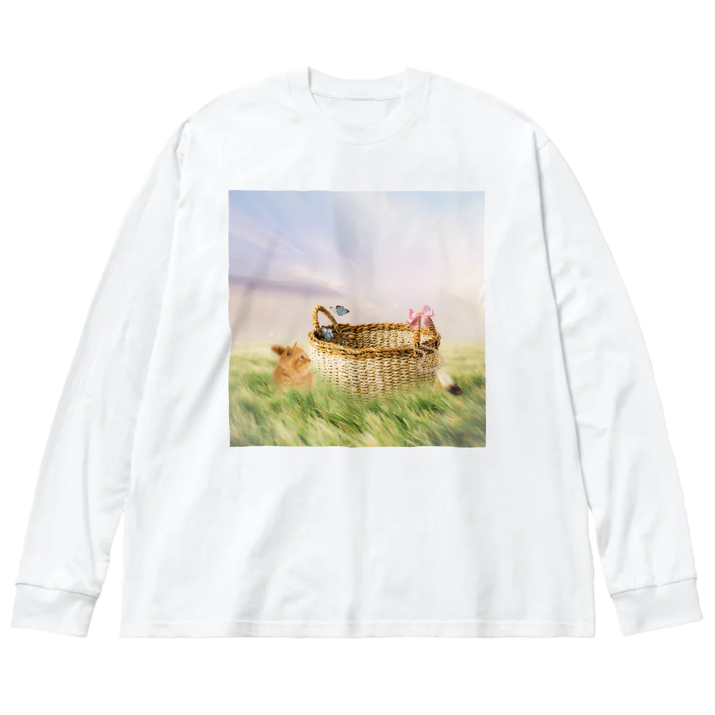 すみれのファンタジー Big Long Sleeve T-Shirt