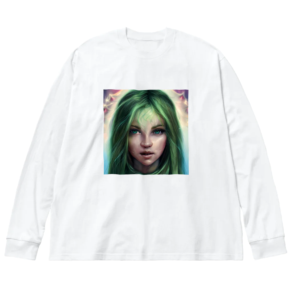 グランシエルの森の少女 Big Long Sleeve T-Shirt