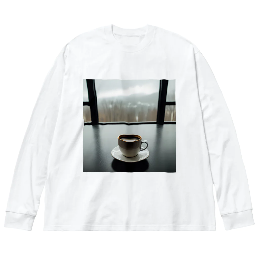 ミウ&ゆうの部屋のcoffee Time Big Long Sleeve T-Shirt