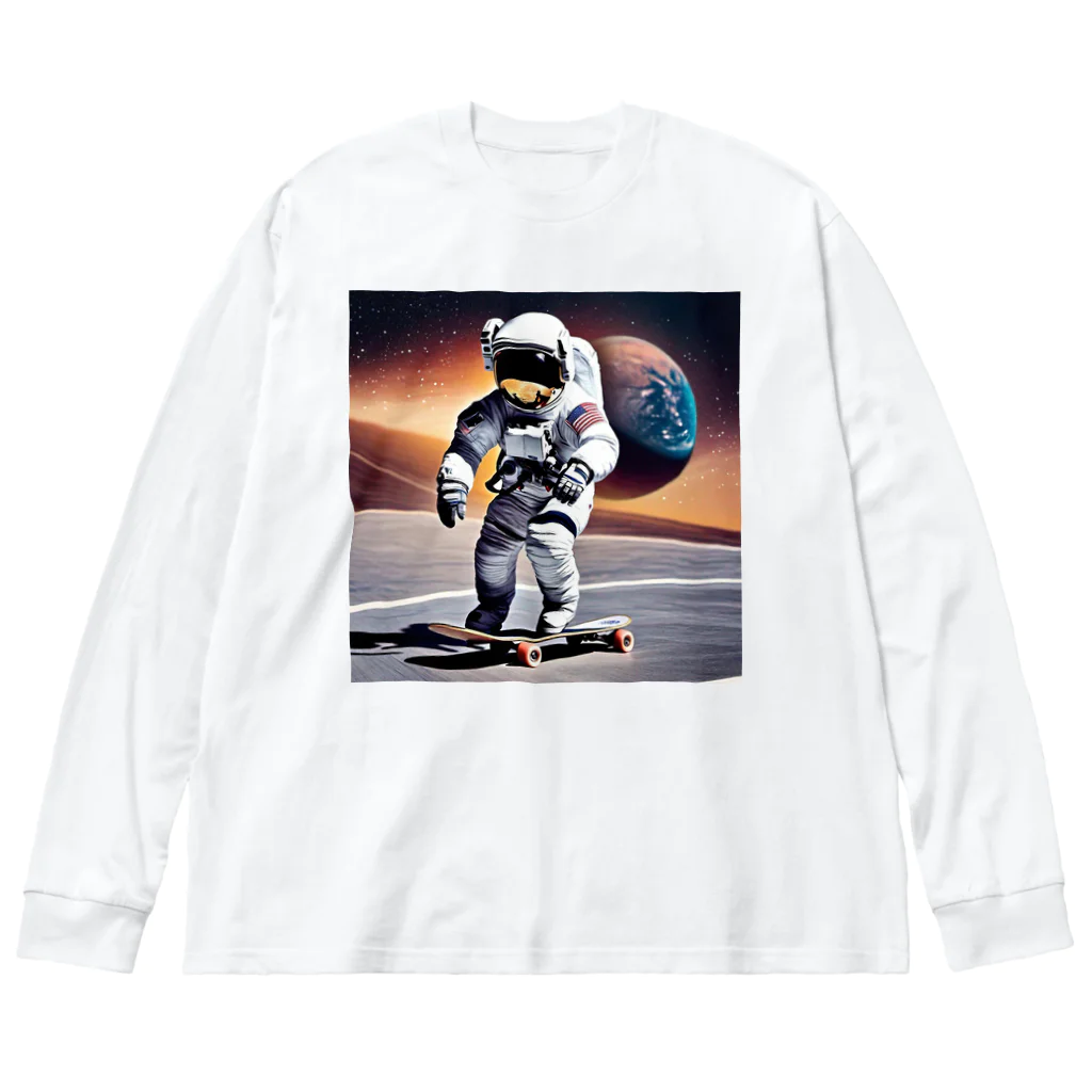 宇宙開発デザイン科のここでなら出来る ビッグシルエットロングスリーブTシャツ