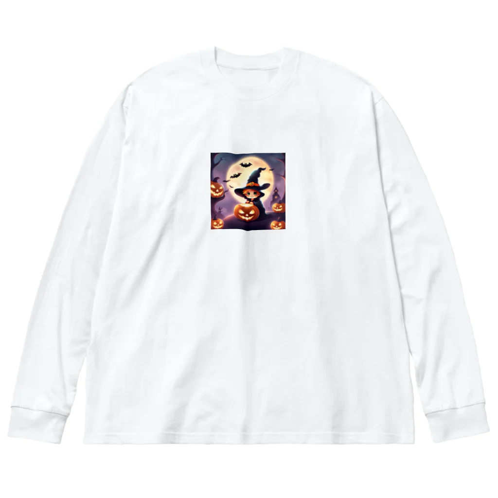 キノコのハロハロハロウィン Big Long Sleeve T-Shirt