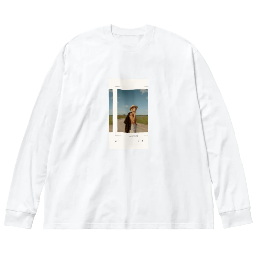 popo60のポラロイド写真 Big Long Sleeve T-Shirt