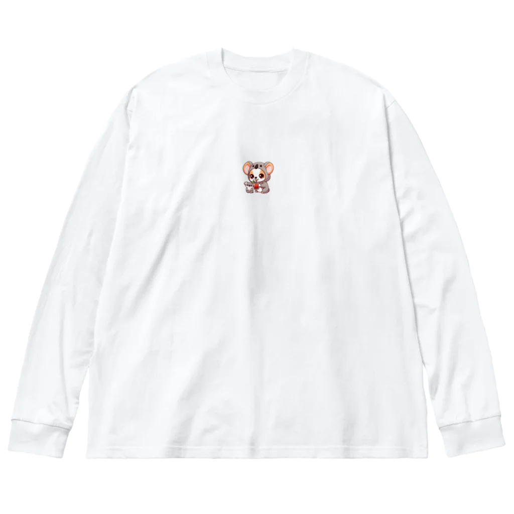 Delfinaイラストの着ぐるみチワワ Big Long Sleeve T-Shirt