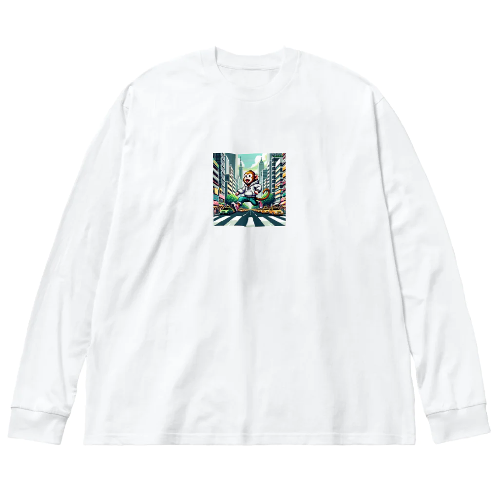 active-msk2のアーバンジャングルのリーダー Big Long Sleeve T-Shirt