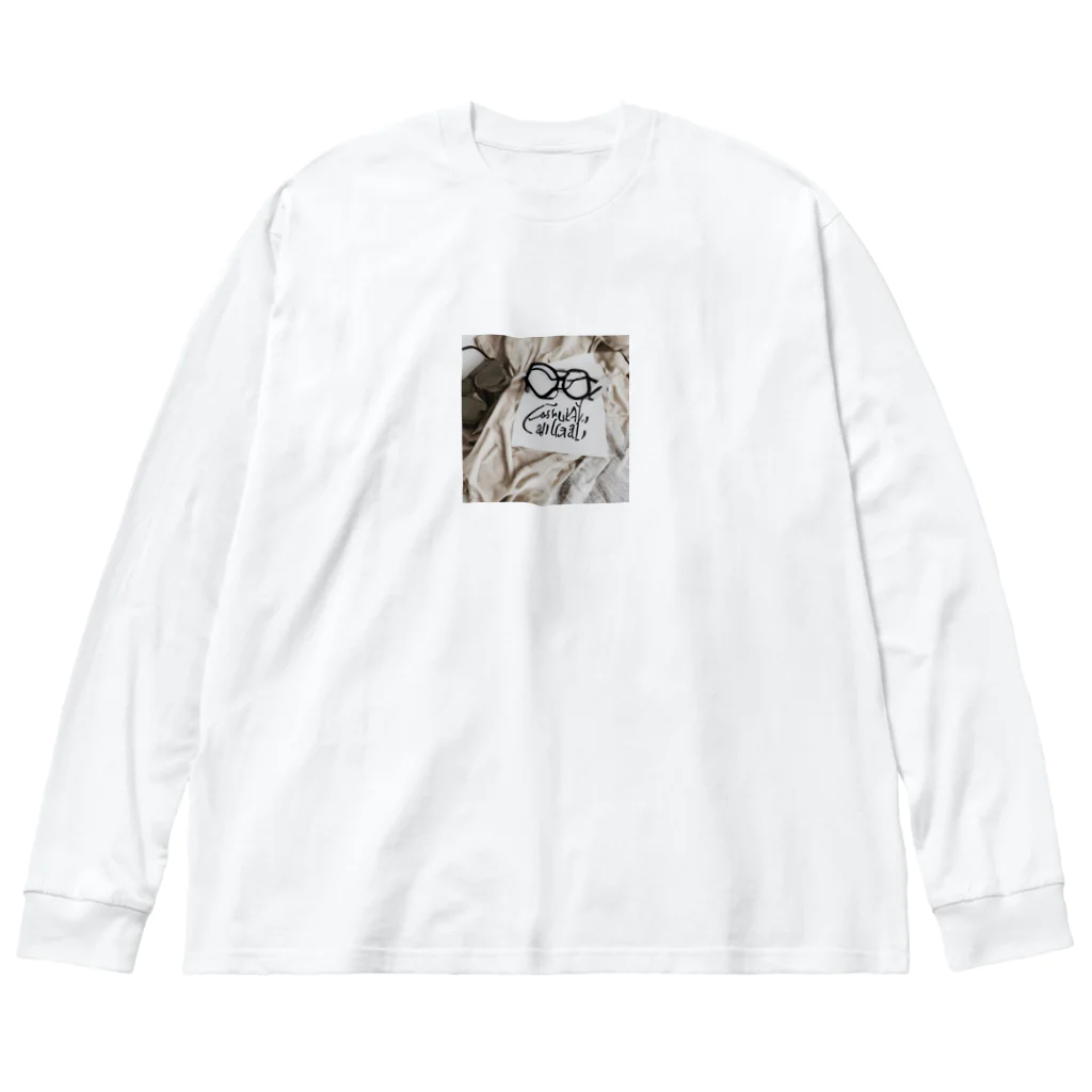 mofu mofu309のコンタクトにしたでいらんわ Big Long Sleeve T-Shirt