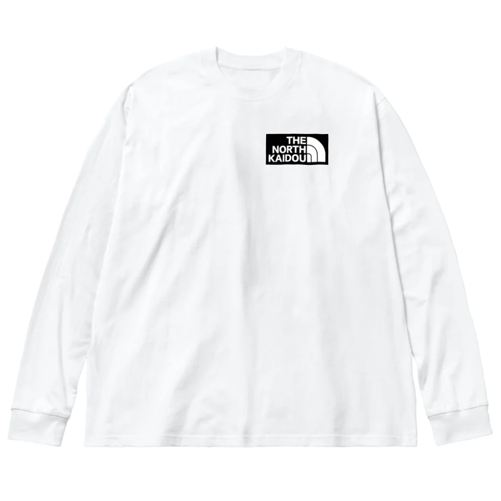 sounya sounyaのTHE NORTH KAIDOU（北海道） ビッグシルエットロングスリーブTシャツ