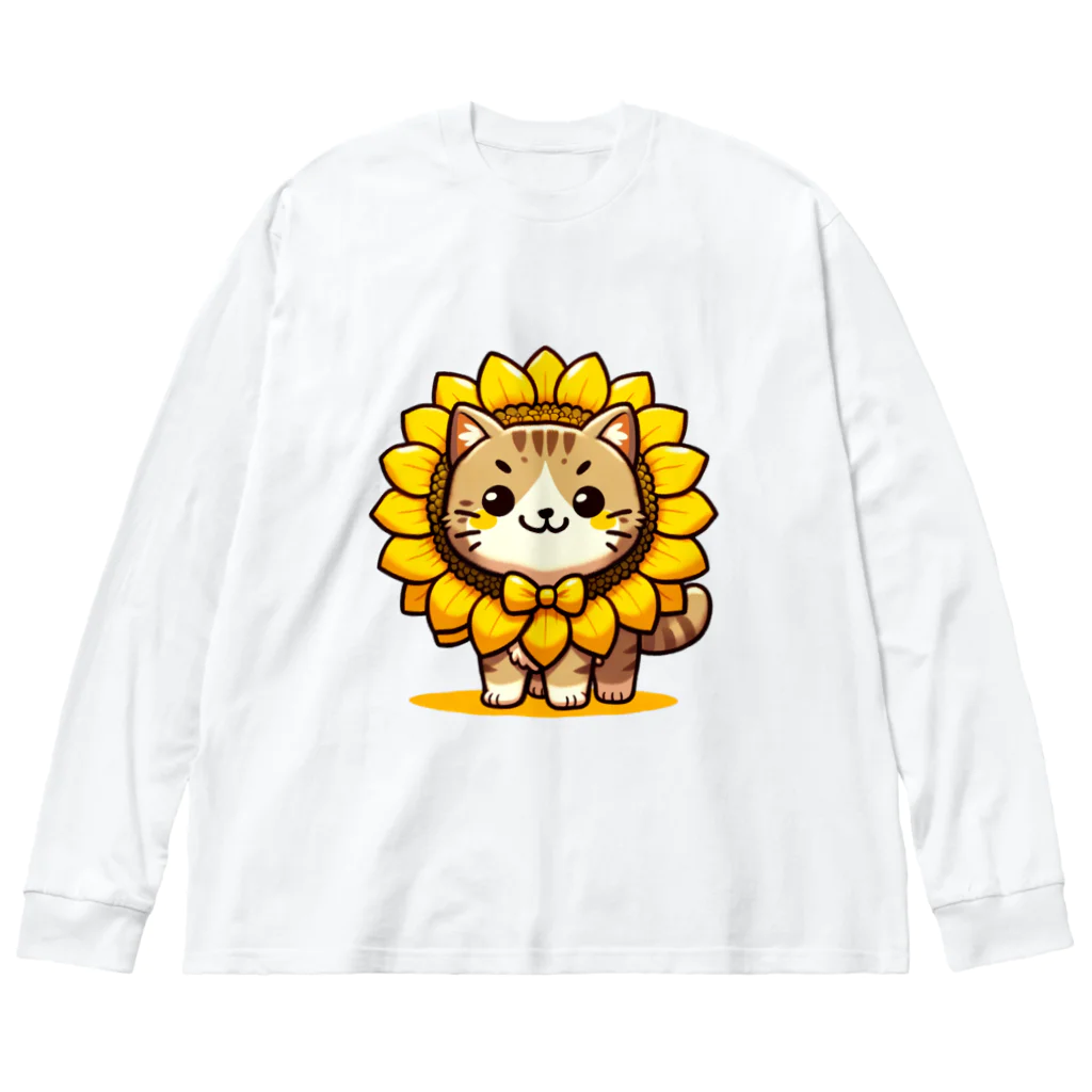 H.F.Fのひまにゃん アパレルコレクション Big Long Sleeve T-Shirt