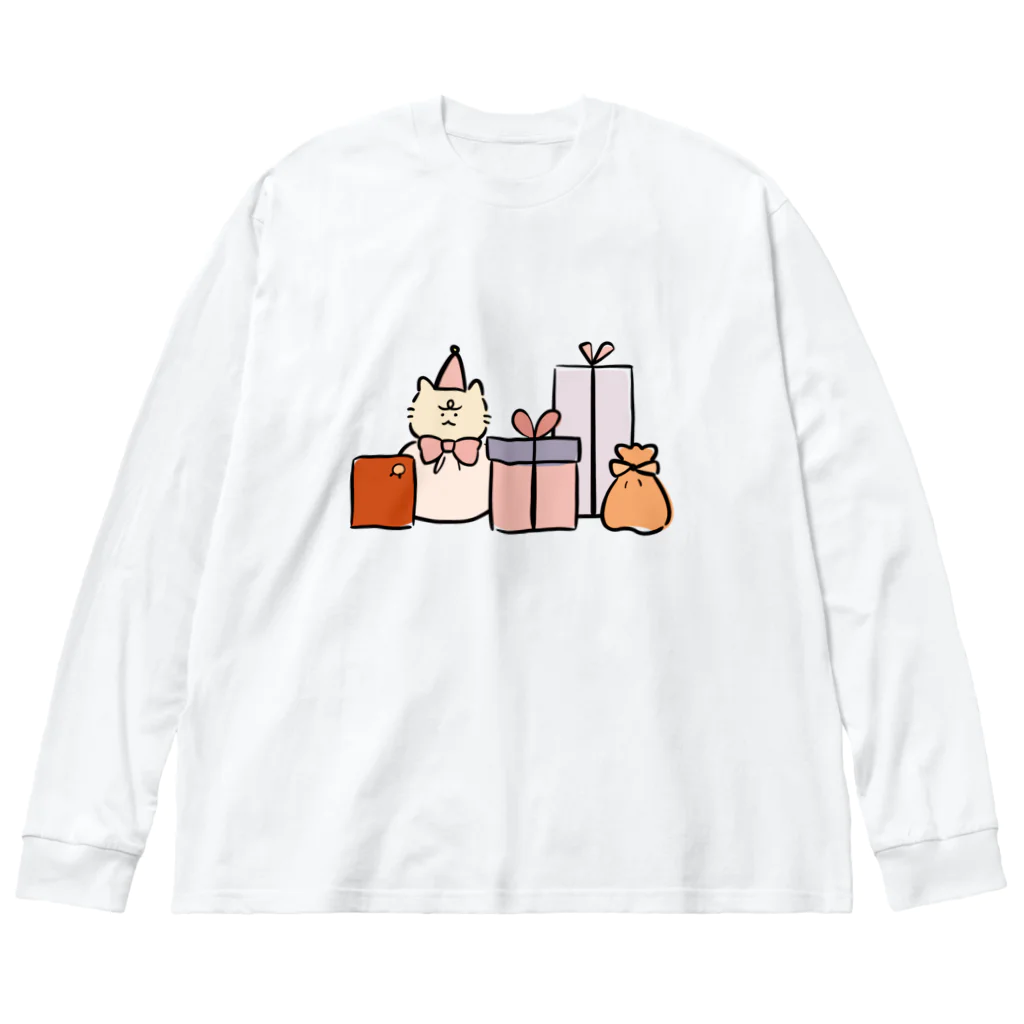 ワンニャンショップのワンニャンギフト ビッグシルエットロングスリーブTシャツ