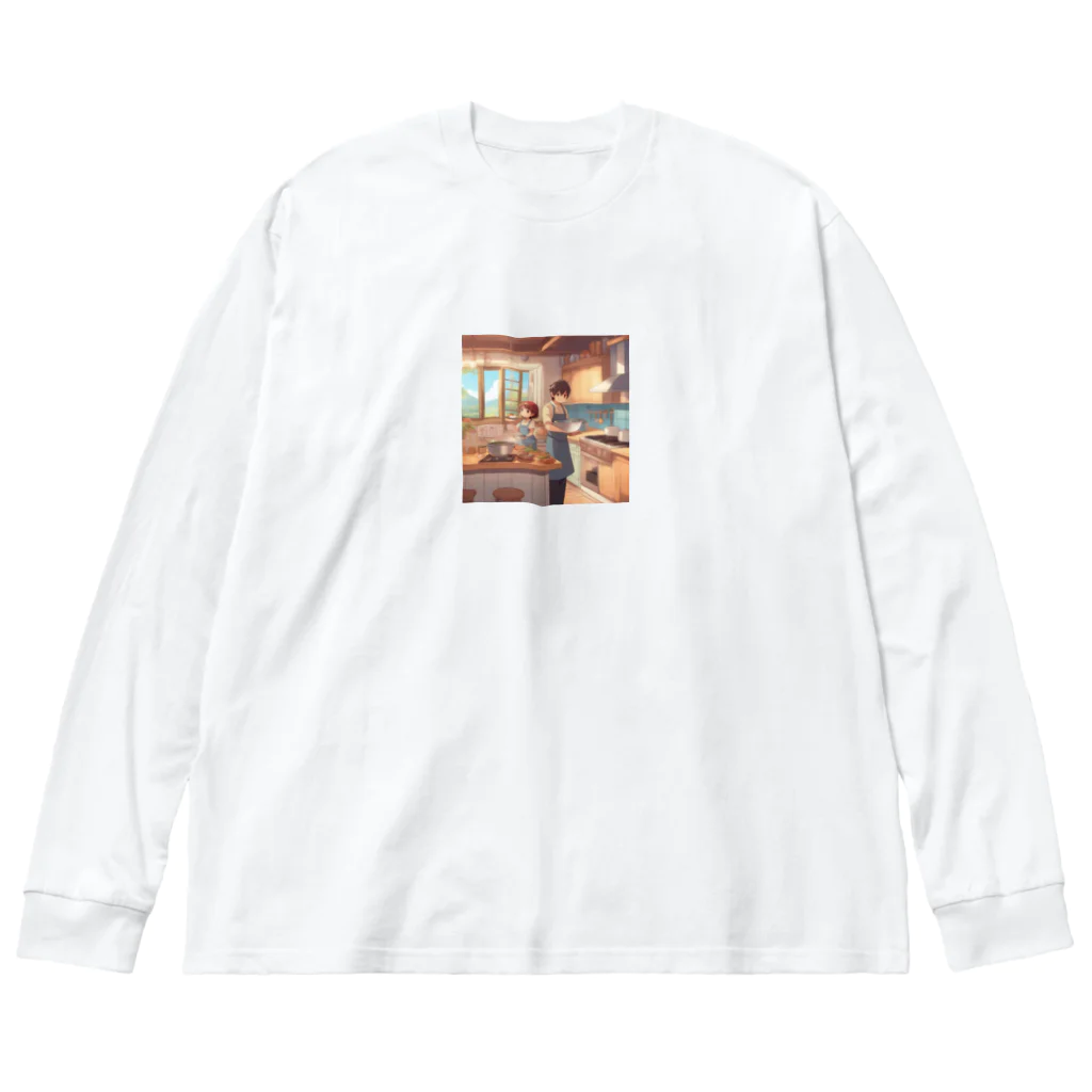 toko-tenの休日 Big Long Sleeve T-Shirt