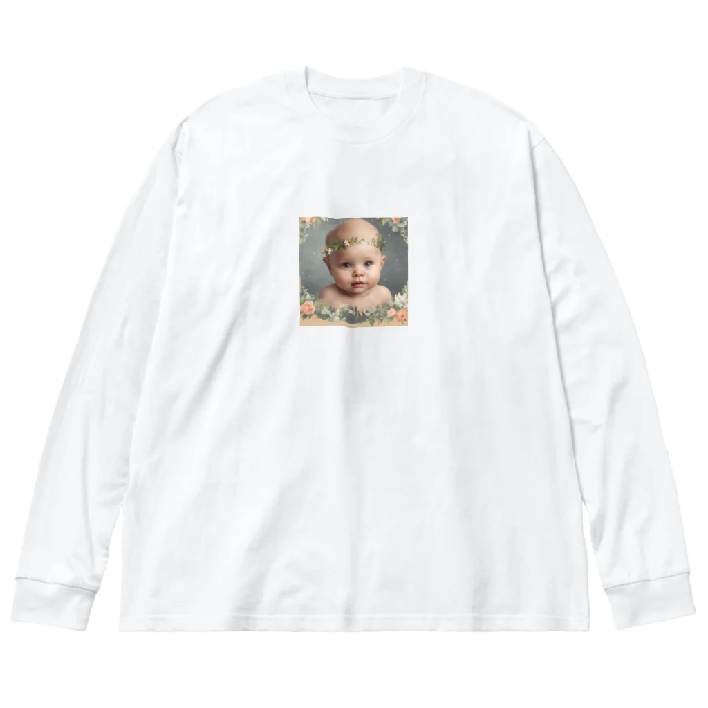 ikeikesawaの赤ちゃんのかわいいグッズ Big Long Sleeve T-Shirt